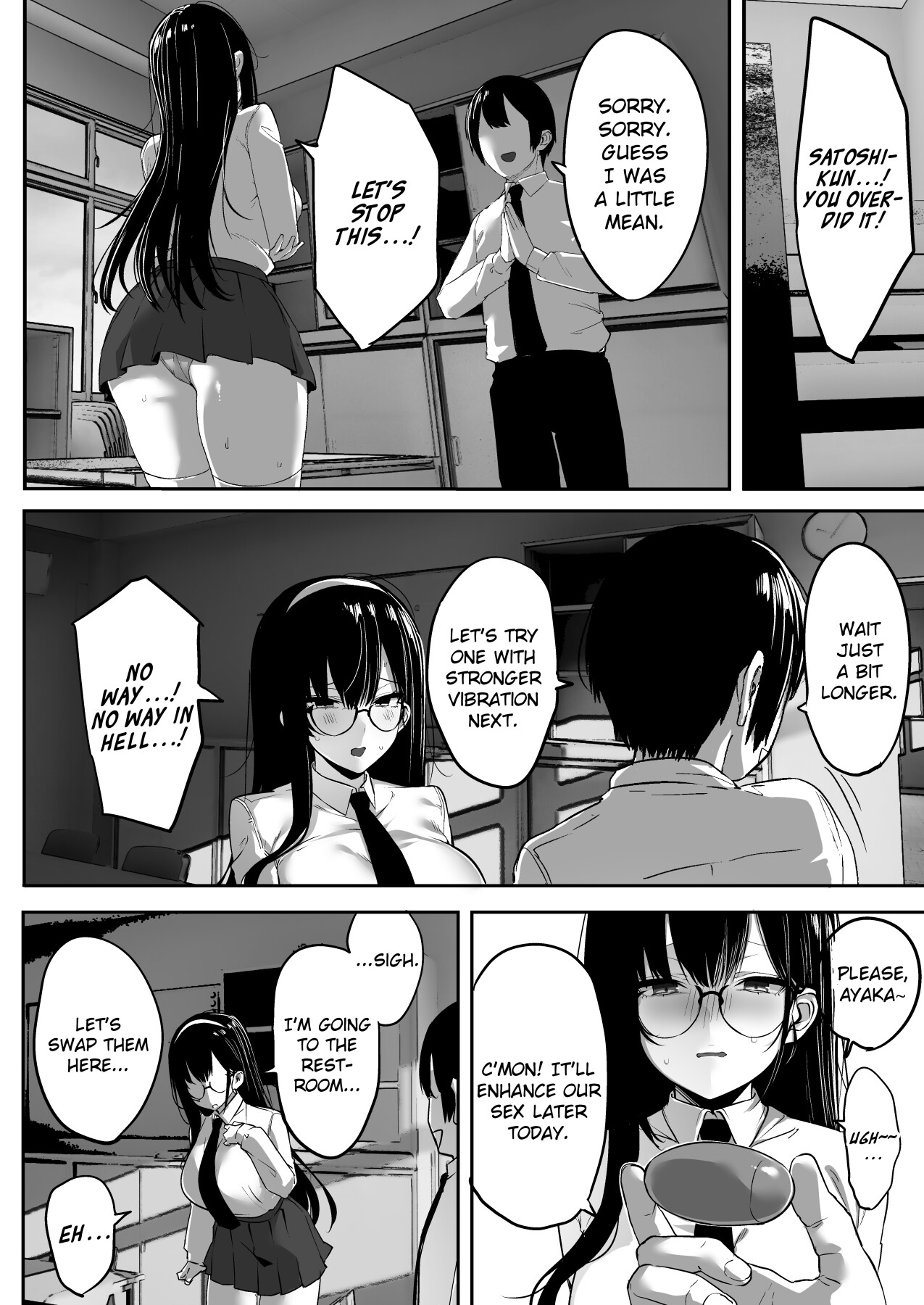 Hentai Manga Comic-Weak-willed Girlfriend Swept Away and NTR'ed.-Read-8